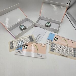 Cricut Font Cartridge Lot George and Basic Shapes Mini Monograms Provo Craft 2pc